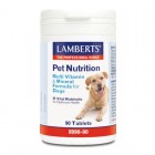 Lamberts Pet Nutrition Multi vitamin and Mineral formula for cats and dogs 90 tablets